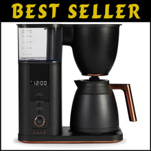 Load image into Gallery viewer, SCA Certified WiFi Drip Coffee Maker with 10-Cup Thermal Carafe in Matte Black