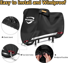 Load image into Gallery viewer, Heavy Duty Waterproof Motorcycle Storage Cover 3XL - UV, Snow &amp; Wind Protection