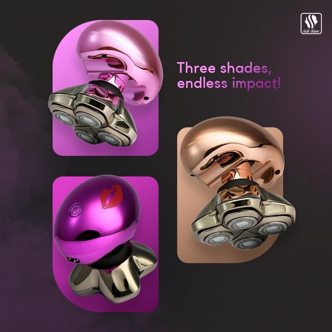 Ergonomic Electric Shaver for Women: Water-Resistant and Fast Shaving Solution