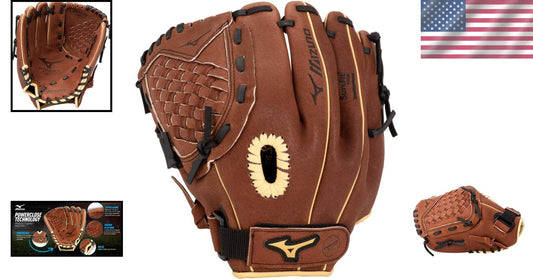 Durable Parashock Youth Baseball Glove - 11.5" with V-Flex Notch Technology