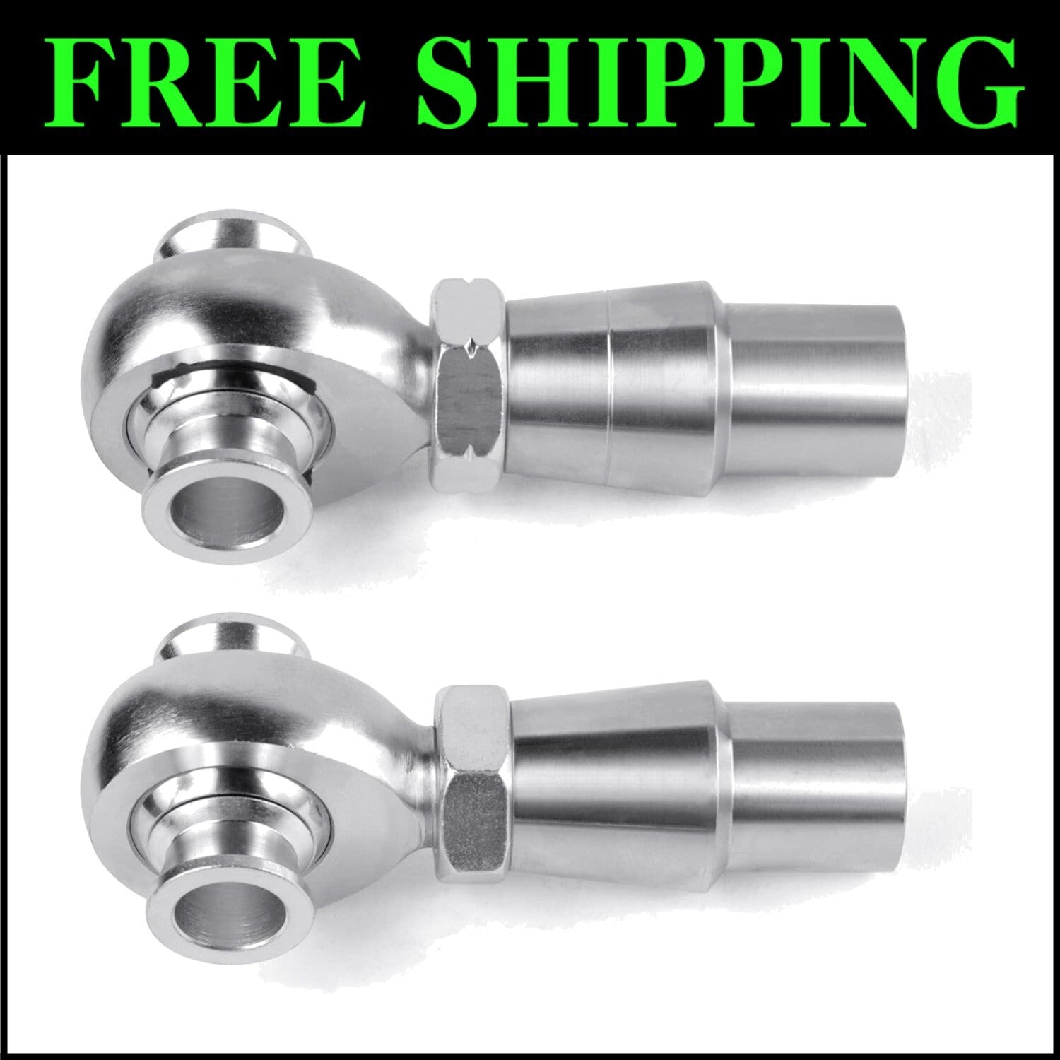 Versatile 3/4" Right & Left Hand Thread Heim Joint Kit with Jam Nuts & Adapters