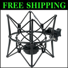 Load image into Gallery viewer, Versatile Shockmount Stand for Neumann Microphones - 5/8"-3/8" Adaptor Included