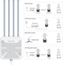 Load image into Gallery viewer, Durable AX3000 Outdoor WiFi 6 Extender - Seamless Roaming &amp; Mesh Compatibility
