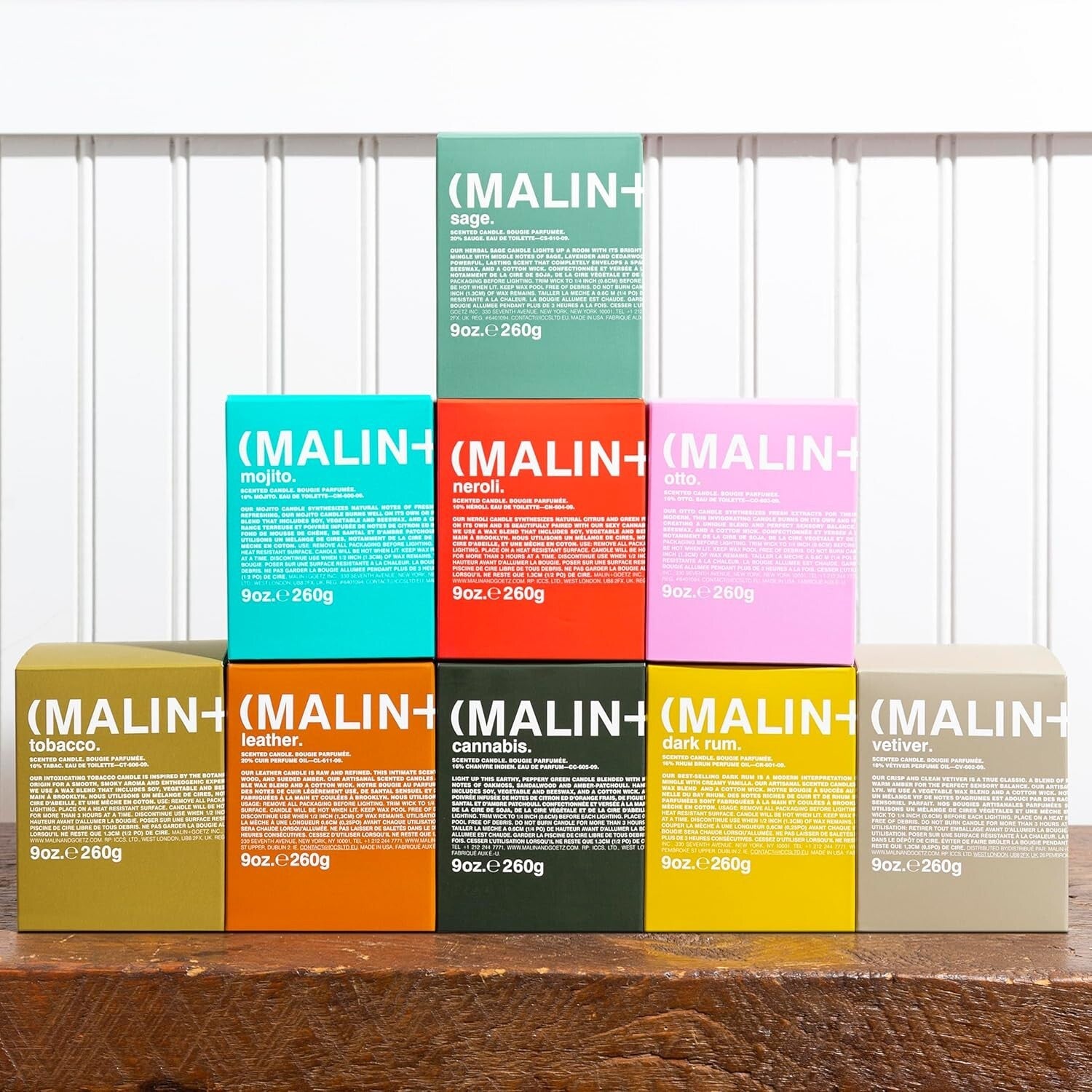 Eucalyptus Scented Candle - 60 Hours Long-Lasting Luxury Wax Blend, 9oz