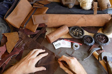 Load image into Gallery viewer, Lightweight Handmade Leather Tablet Cover with Unique Patina - Perfect Gift Idea