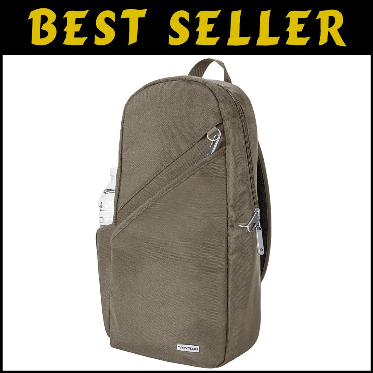 Lightweight & Versatile Anti-Theft Sling Bag with Organizational Compartments