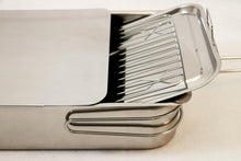 Load image into Gallery viewer, Multi-Functional Stovetop Smoker - 14.5" Stainless Steel for Flavor Lovers