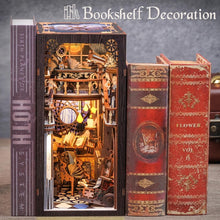 Load image into Gallery viewer, Nebula Common Room Book Nook Kit - Enchanting Miniature Decor with LED Light