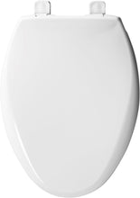 Load image into Gallery viewer, Heavy-Duty White Toilet Seat with Whisper Close and Enhanced Hygiene Features