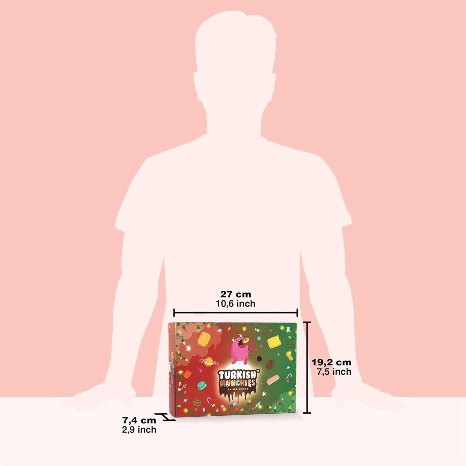 Exotic Snack Box Gift - Celebrate with 21 Full-Size Snacks from Around the World