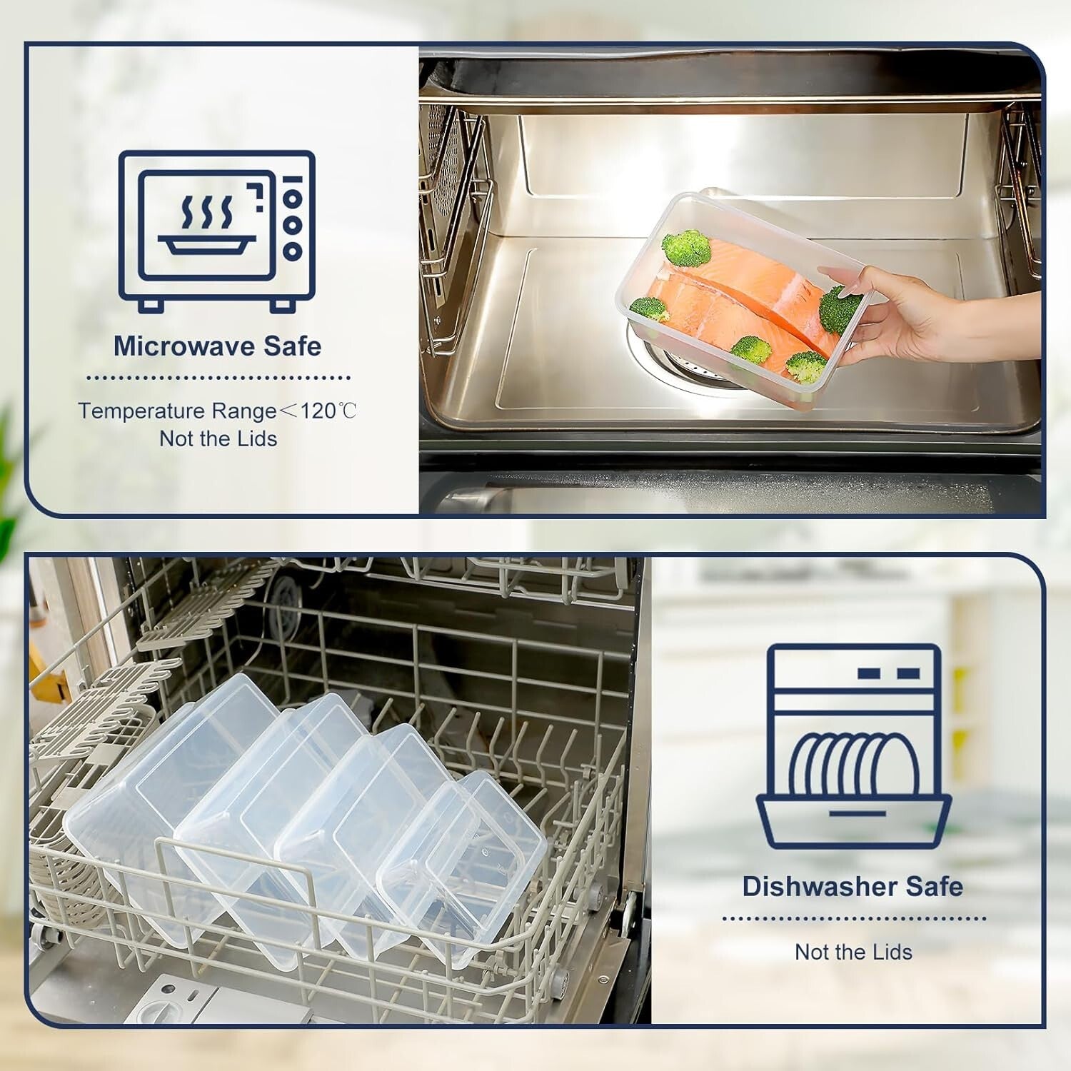 Complete 60-Piece BPA-Free Storage Set - Snap Closure, Labels & Marker Included