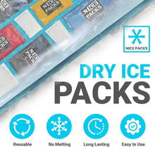 Load image into Gallery viewer, Reusable Non-Toxic Ice Packs - 25 Flexible Sheets for Coolers, Camping, &amp; Food