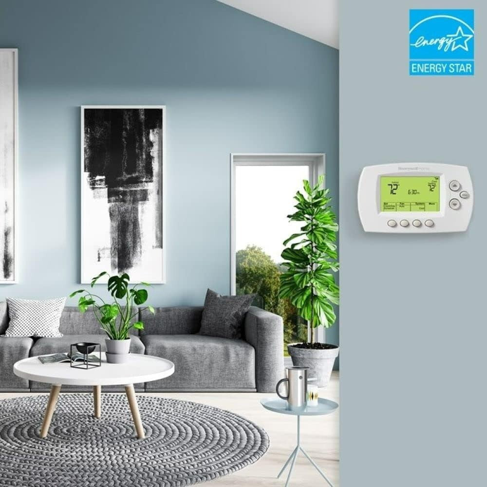 Energy-Efficient Wi-Fi 7-Day Thermostat with Backlit Display & App Control