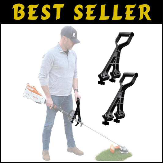 Heavy-Duty Ergonomic Handle Attachments for Gardening - Made in the USA, 2-Pack