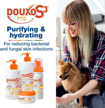 Load image into Gallery viewer, S3 PYO 500mL Shampoo - Vet-Recommended for Dogs &amp; Cats with Skin Issues