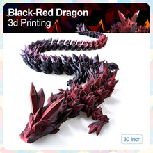 Load image into Gallery viewer, Large 3D Printed Dragon Toy - Unique Gift Idea for Collectors &amp; Decor