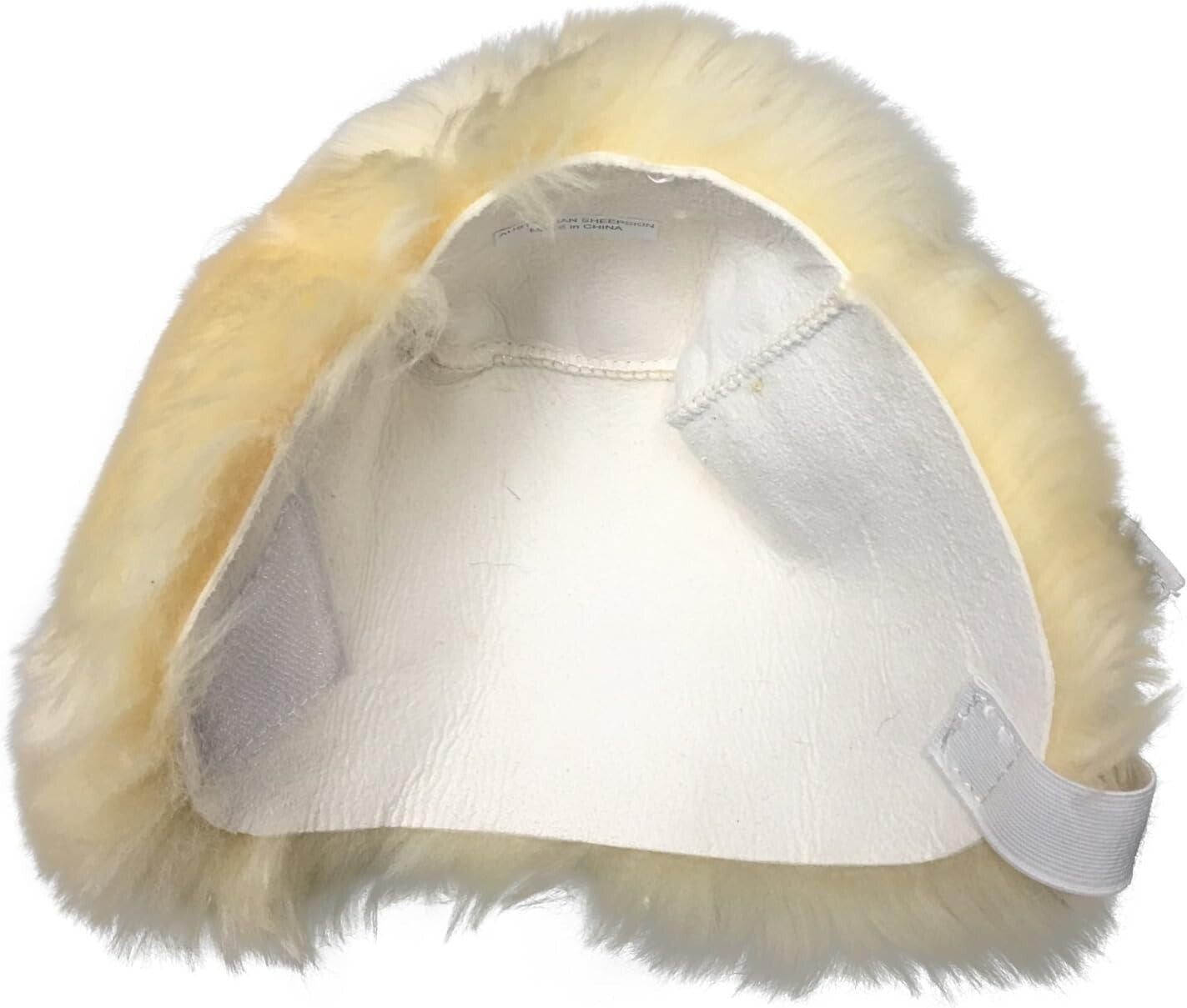 Natural Sheepskin Pressure Relief Heel Protectors - Ultimate Comfort & Care