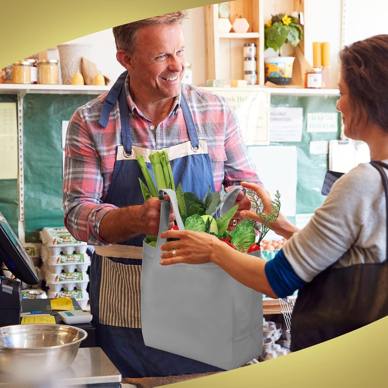 100 Blank Non Woven Tote Bags for Custom Designs - Ideal for Gifts & Groceries