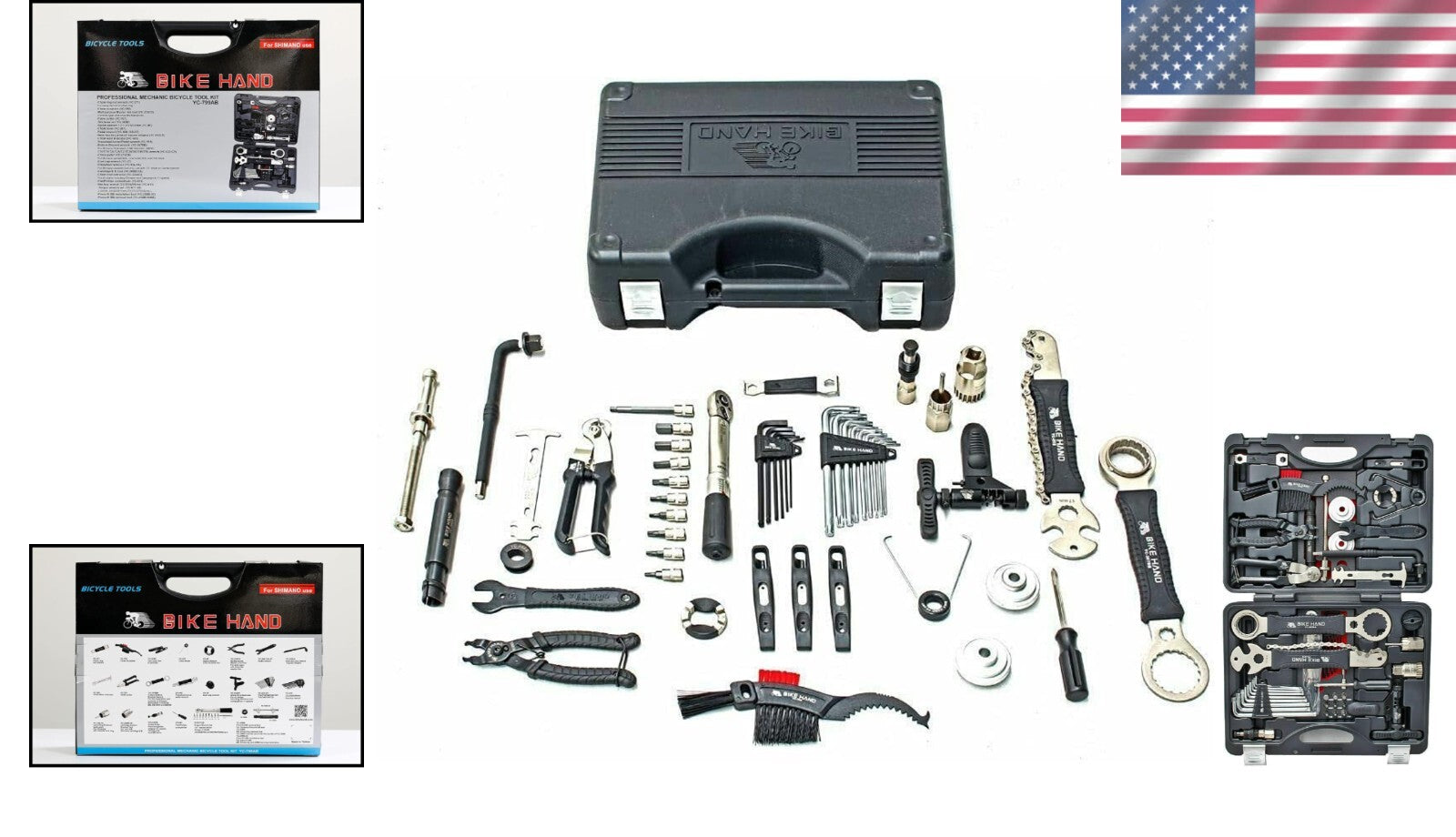 Durable Heat Treated Steel Bike Tool Kit - 23-Piece with Precision Torque Wrench