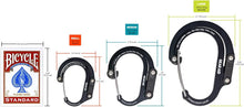 Load image into Gallery viewer, Compact and Durable 360° Carabiner Clip Set - Perfect for All Outdoor Adventures