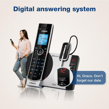 Load image into Gallery viewer, Cordless DECT 6.0 Phone System with Digital Answering &amp; Bluetooth Connectivity