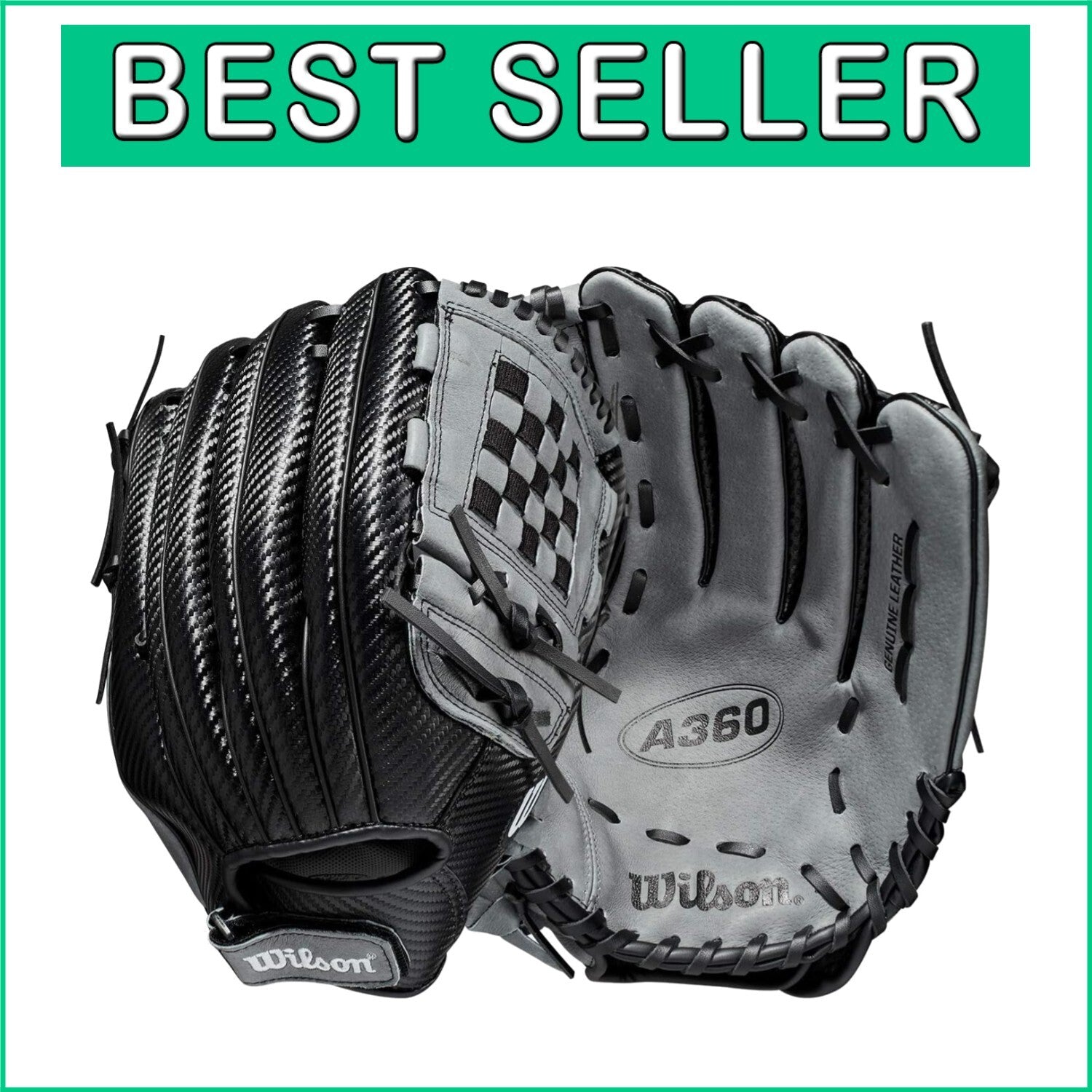 2021 A360 Youth Baseball Glove 12.5" - Lightweight & Durable Right Hand Throw