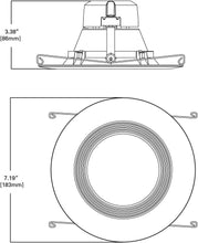 Load image into Gallery viewer, All-in-One 5/6 Inch Recessed LED Retrofit Can Lights - 3CCT, 6-Pack, Energy Star