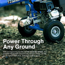 Load image into Gallery viewer, Gas-Powered 20 Ton Log Splitter - Efficient Forestry Tool with Safety Features