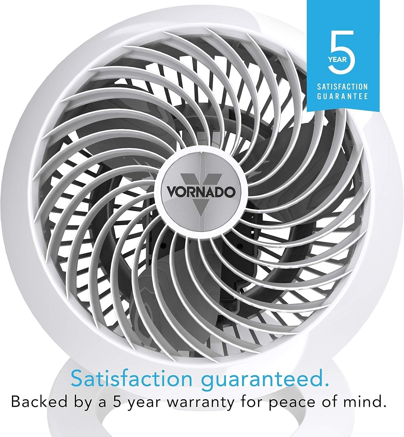 Premium White Air Circulator with Tilt Function – Ideal for Bedrooms & Offices