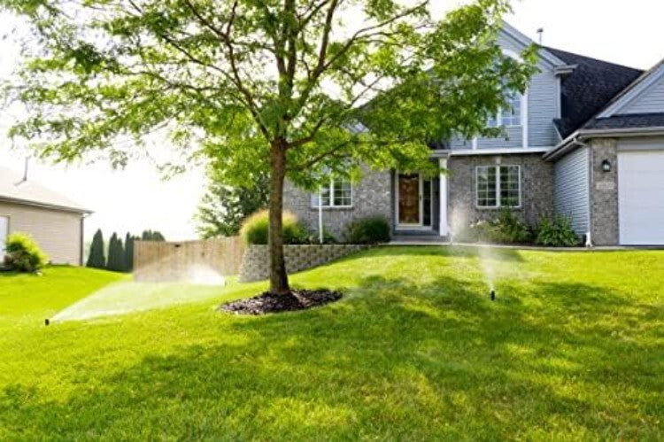 32HE In-Ground Pro Rotor Pop-up Sprinkler System with Click-N-Go Hose Connection
