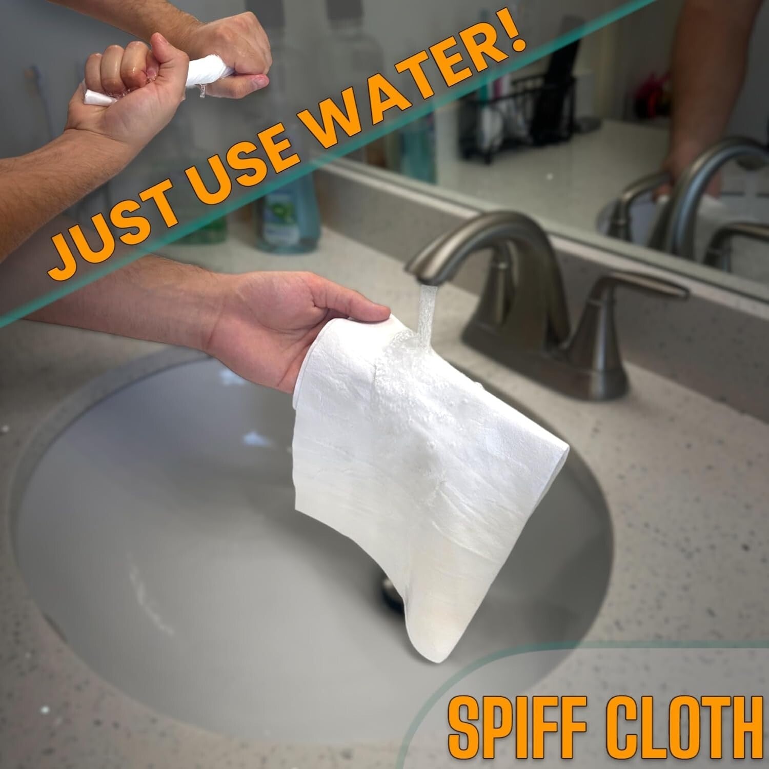 Chemical-Free Miracle Towels - 10 Reusable Streak-Free Cloths for Multi-Purpose