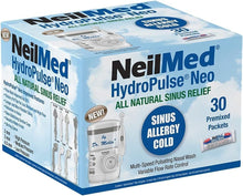 Load image into Gallery viewer, HydroPulse Neo: Multi-Speed Nasal Irrigation System with 30 Sinus Rinse Packets