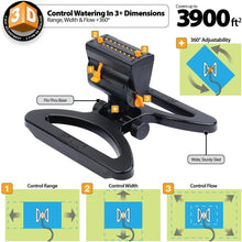 Load image into Gallery viewer, Versatile Mini Sprinkler with Turbo-Drive and QuickConnect Adapter Included
