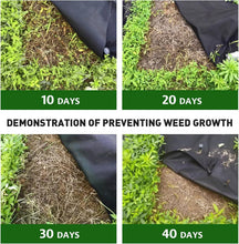 Load image into Gallery viewer, Premium 3FT x 300FT Weed Barrier Fabric for Superior Garden Protection