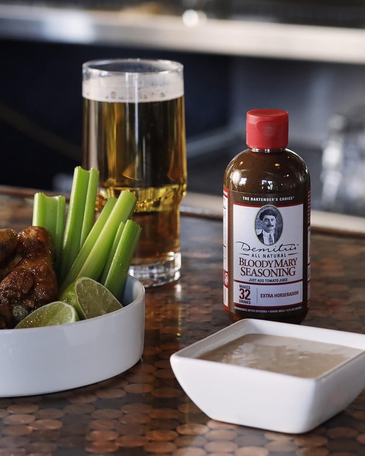 Demitri’s Gluten-Free Bloody Mary Mix - Classic Recipe & Spicy Chipotle Habañero