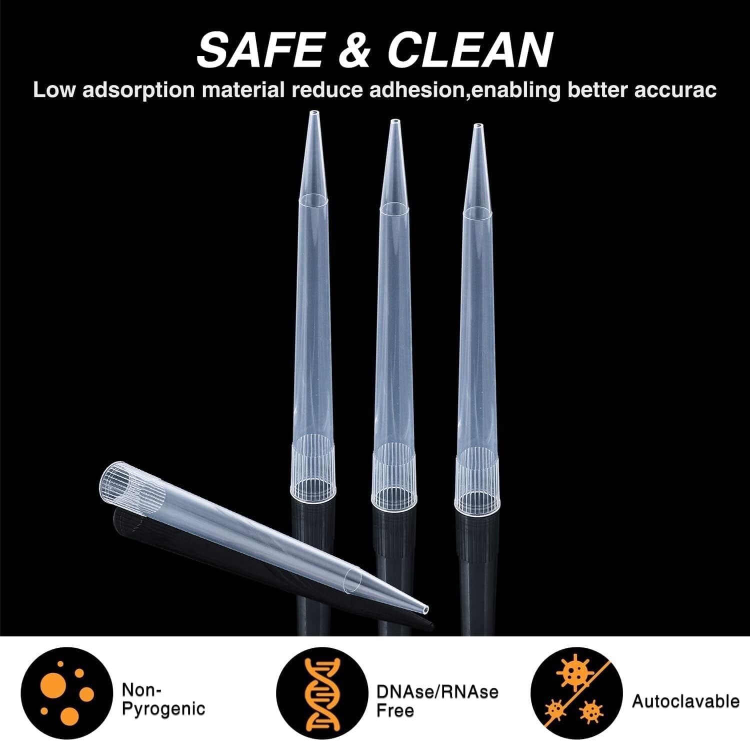 400pcs 10ml Pipette Tips with Smooth Surface, Ideal for Labs & Home Brew