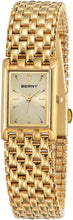 Load image into Gallery viewer, Chic Rectangle Gold Watch for Women - 3ATM Waterproof with Stainless Steel Band