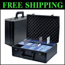 Load image into Gallery viewer, Secure Trading Card Box Holds 2700 Sleeved Cards - Durable Aluminum Design