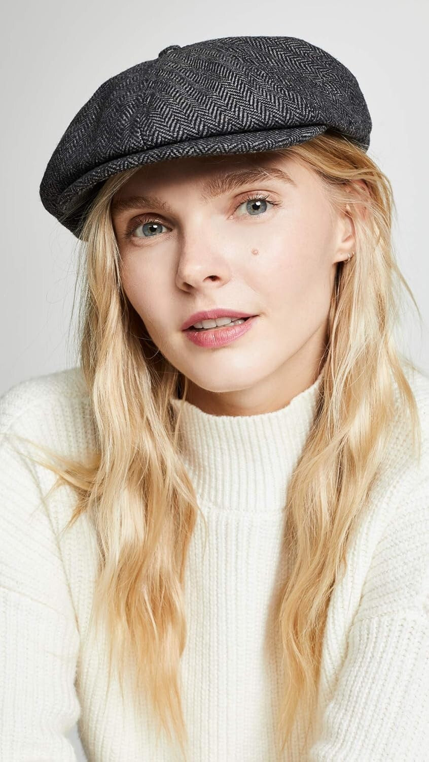 Fenway Driver Cap: Classic Newsboy Style with Short Bill for Modern Wear