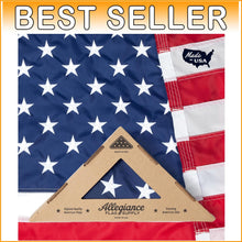 Load image into Gallery viewer, Premium 3' x 5' American Flag - Locally-Sourced Nylon with Embroidered Stars