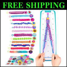 Load image into Gallery viewer, Funky DIY Friendship Bracelet Kit with Unicorn Storage - Gift for Young Creators