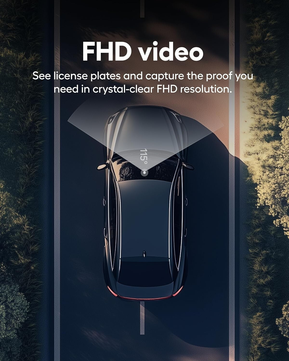 Full HD Beam Dash Cam with Automatic Incident Detection & Night Vision - 64GB SD