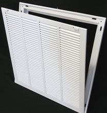Load image into Gallery viewer, Elegant Flat Stamped 14" X 12" Air Filter Grille - Easy Installation Design