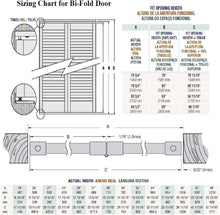 Load image into Gallery viewer, Lightweight Bi-Fold Closet Door, 80x36 - Solid Pine with Classic 6-Panel Design