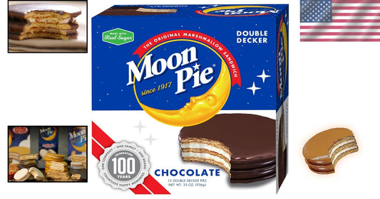 72 Count Double Decker Chocolate Marshmallow Sandwiches - Freshly Baked Delight