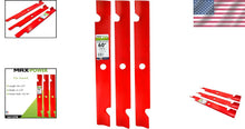 Load image into Gallery viewer, Complete 3-Blade Kit for 60" Exmark Mowers - High-Performance Replacement Set