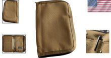 Load image into Gallery viewer, 5.5" x 8.5" Cordura Fabric Notebook Cover - Side-Bound Waterproof Organizer