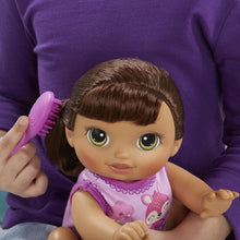 Load image into Gallery viewer, Interactive Baby Go Bye Bye Doll - Crawls, Talks &amp; Drinks with Carrier Set