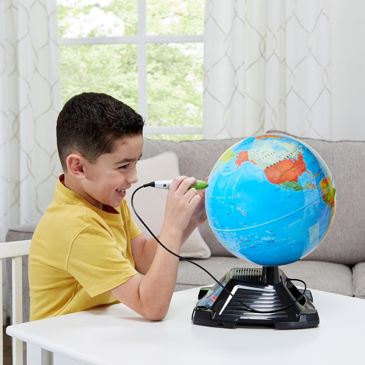 Frustration-Free 10" Kids Globe with Stylus & 5+ Hours of BBC Learning Videos