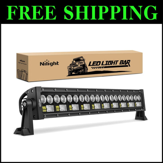 Versatile 22-Inch 150W LED Light Bar with Smooth Finish and Easy Installation